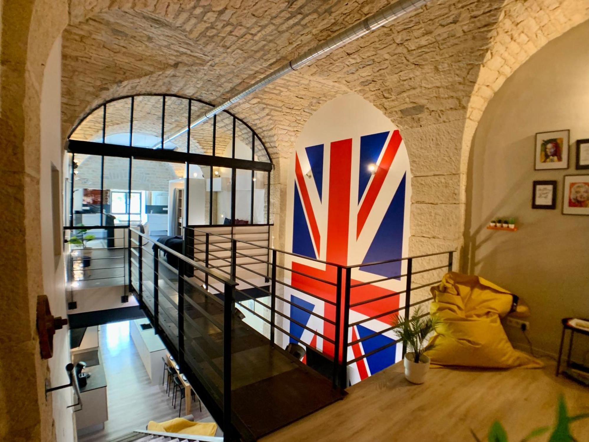 Ferienwohnung Loft Gare Cite Gastronomique Dijon Exterior foto
